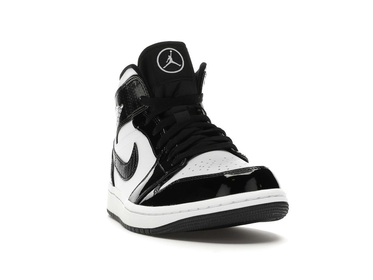 Air Jordan 1 Mid Carbon Fiber All-Star 2021 Black White DD1649-001 - savito