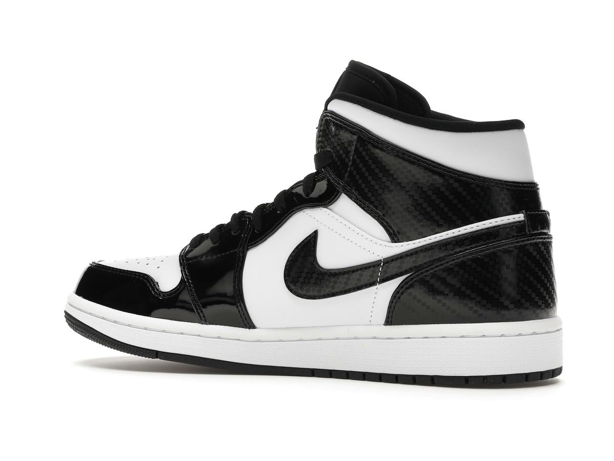 Air Jordan 1 Mid Carbon Fiber All-Star 2021 Black White DD1649-001 - savito