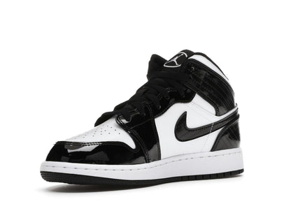 Air Jordan 1 Mid SE All-Star Carbon Fiber 2021 GS Black White DD2192-001 - savito