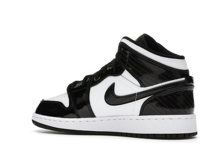 Air Jordan 1 Mid SE All-Star Carbon Fiber 2021 GS Black White DD2192-001 - savito