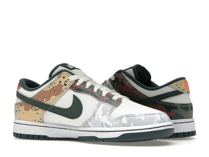 Nike Dunk Low SE Sail Multi-Camo DH0957-100 - savito