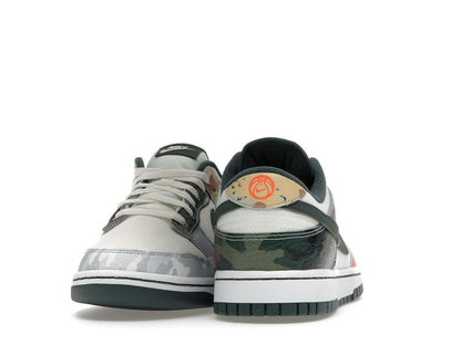 Nike Dunk Low SE Sail Multi-Camo DH0957-100 - savito