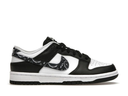 Nike Dunk Low Essential Paisley Pack Black White Women's DH4401-100 - savito