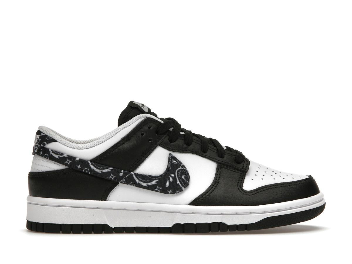 Nike Dunk Low Essential Paisley Pack Black White Women's DH4401-100 - savito