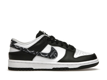 Nike Dunk Low Essential Paisley Pack Black White Women's DH4401-100 - savito