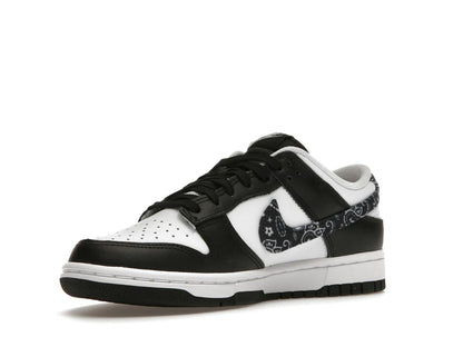 Nike Dunk Low Essential Paisley Pack Black White Women's DH4401-100 - savito