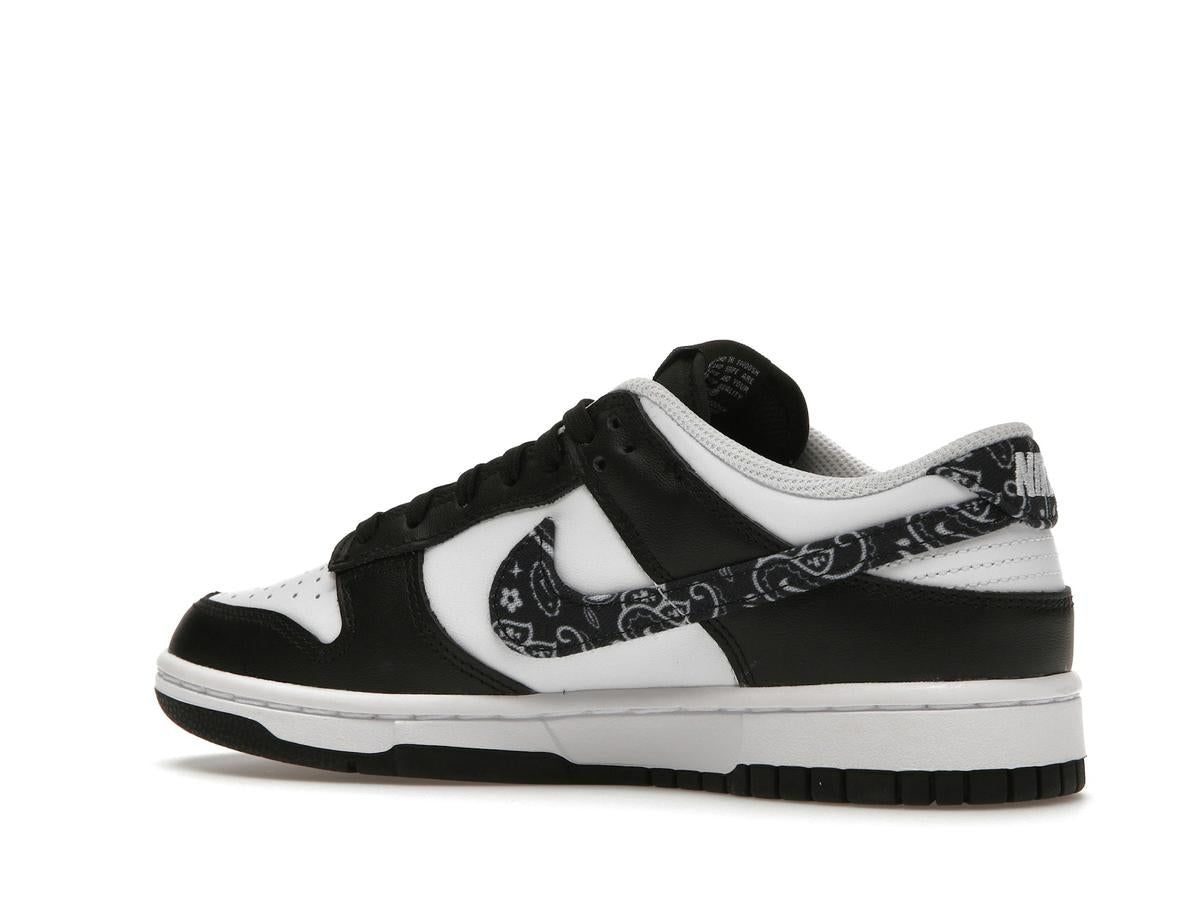 Nike Dunk Low Essential Paisley Pack Black White Women's DH4401-100 - savito