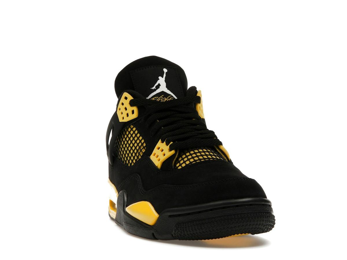 Jordan 4 Retro Thunder (2023) Black Tour Yellow DH6927-017 - savito