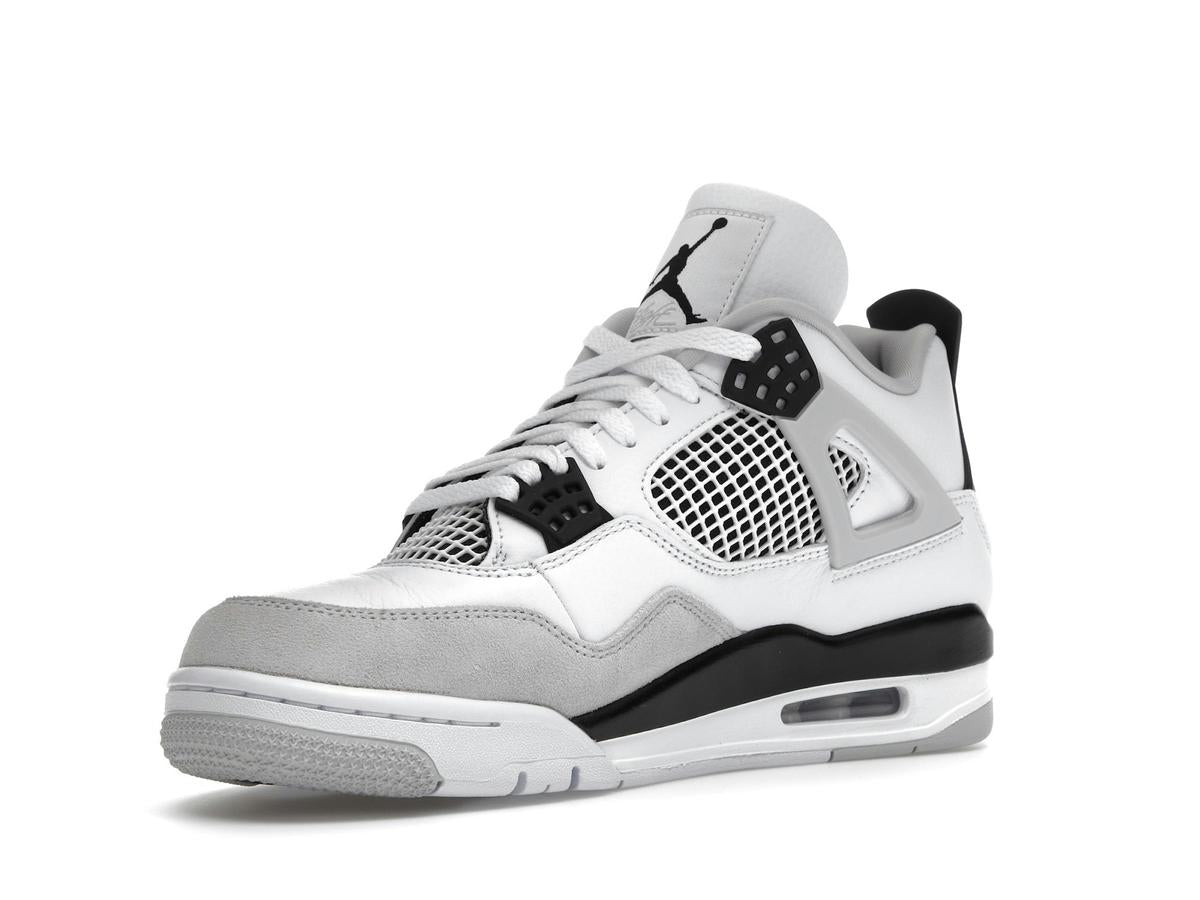 Jordan 4 Retro Military Black DH6927-111 White Black Neutral Grey - savito