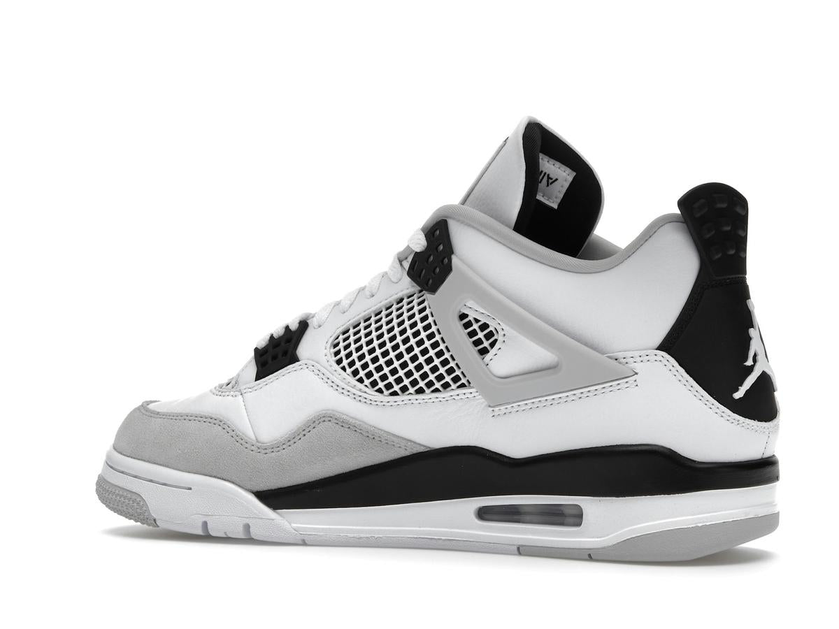 Jordan 4 Retro Military Black DH6927-111 White Black Neutral Grey - savito