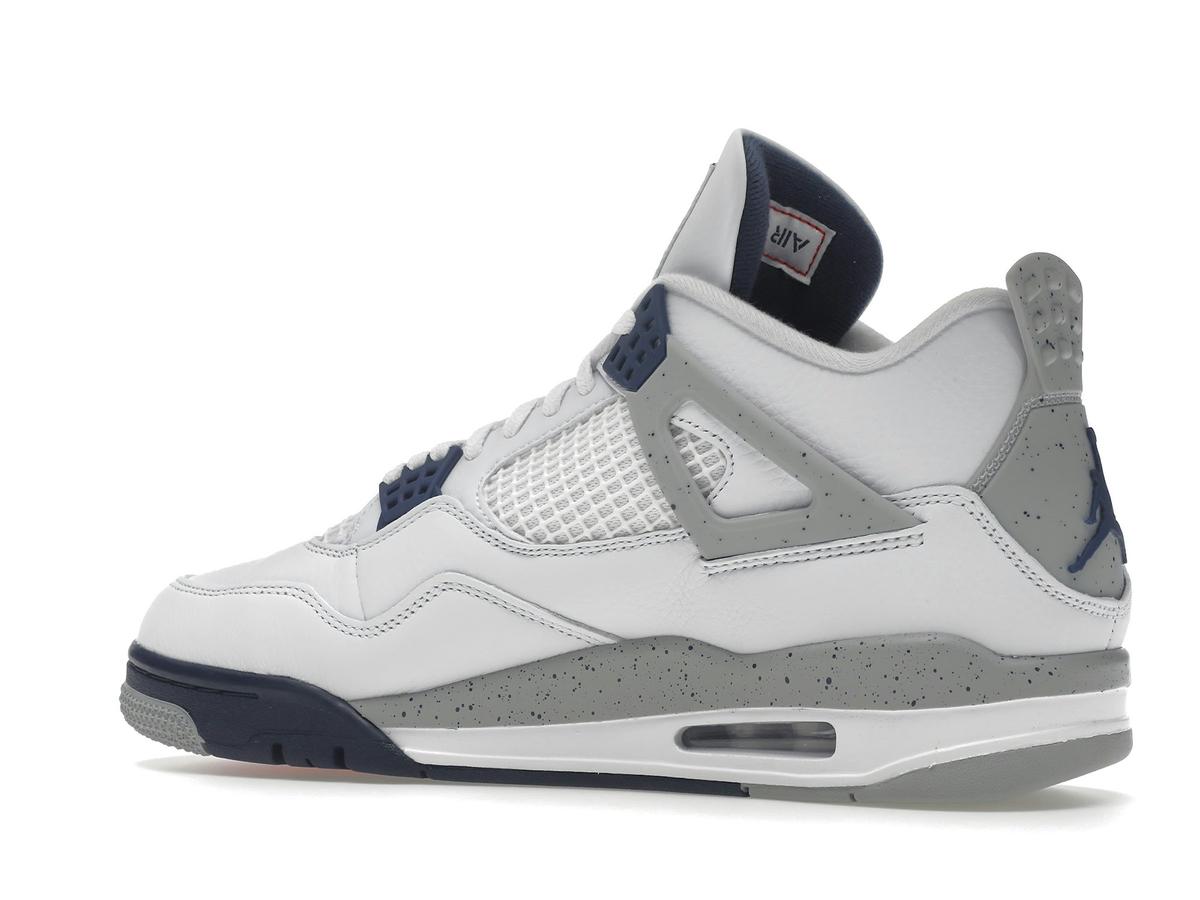 Air Jordan 4 Retro White Midnight Navy DH6927-140 - savito