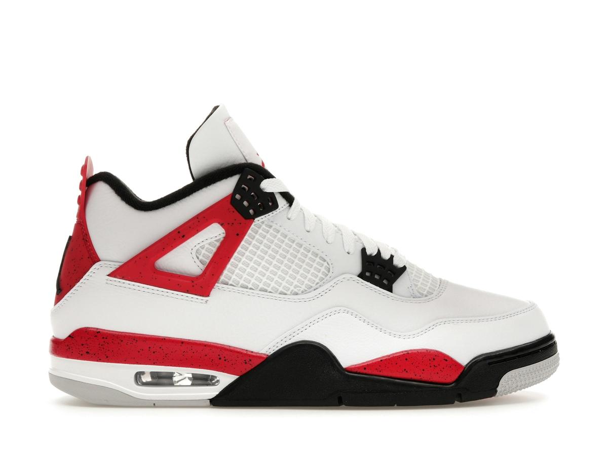 Jordan 4 Retro Red Cement Men's Sneakers DH6927-161 - savito
