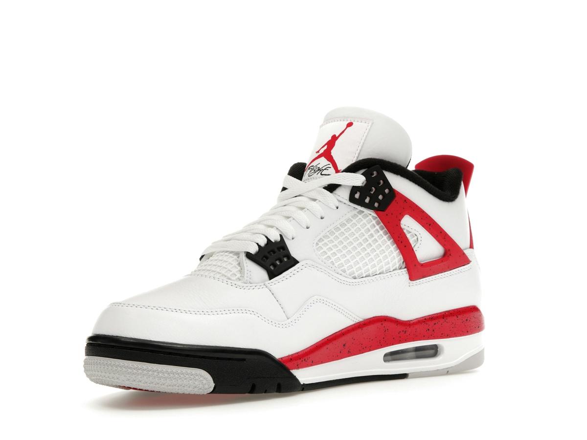 Jordan 4 Retro Red Cement Men's Sneakers DH6927-161 - savito