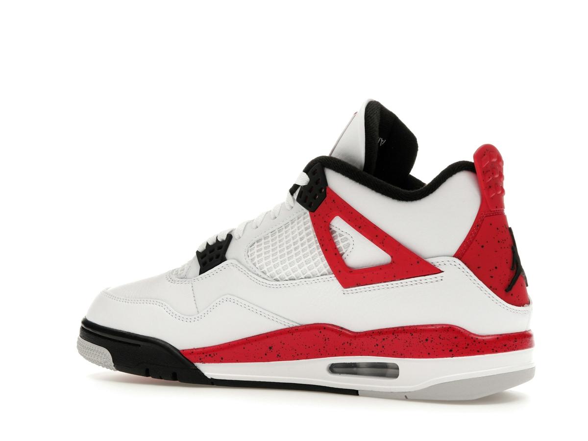 Jordan 4 Retro Red Cement Men's Sneakers DH6927-161 - savito