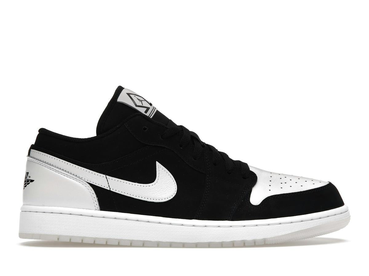 Jordan 1 Low Diamond Shorts Black White DH6931-001 - savito