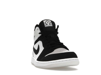 Jordan 1 Mid Diamond Shorts DH6933-100 White Black - savito
