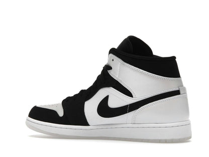 Jordan 1 Mid Diamond Shorts DH6933-100 White Black - savito