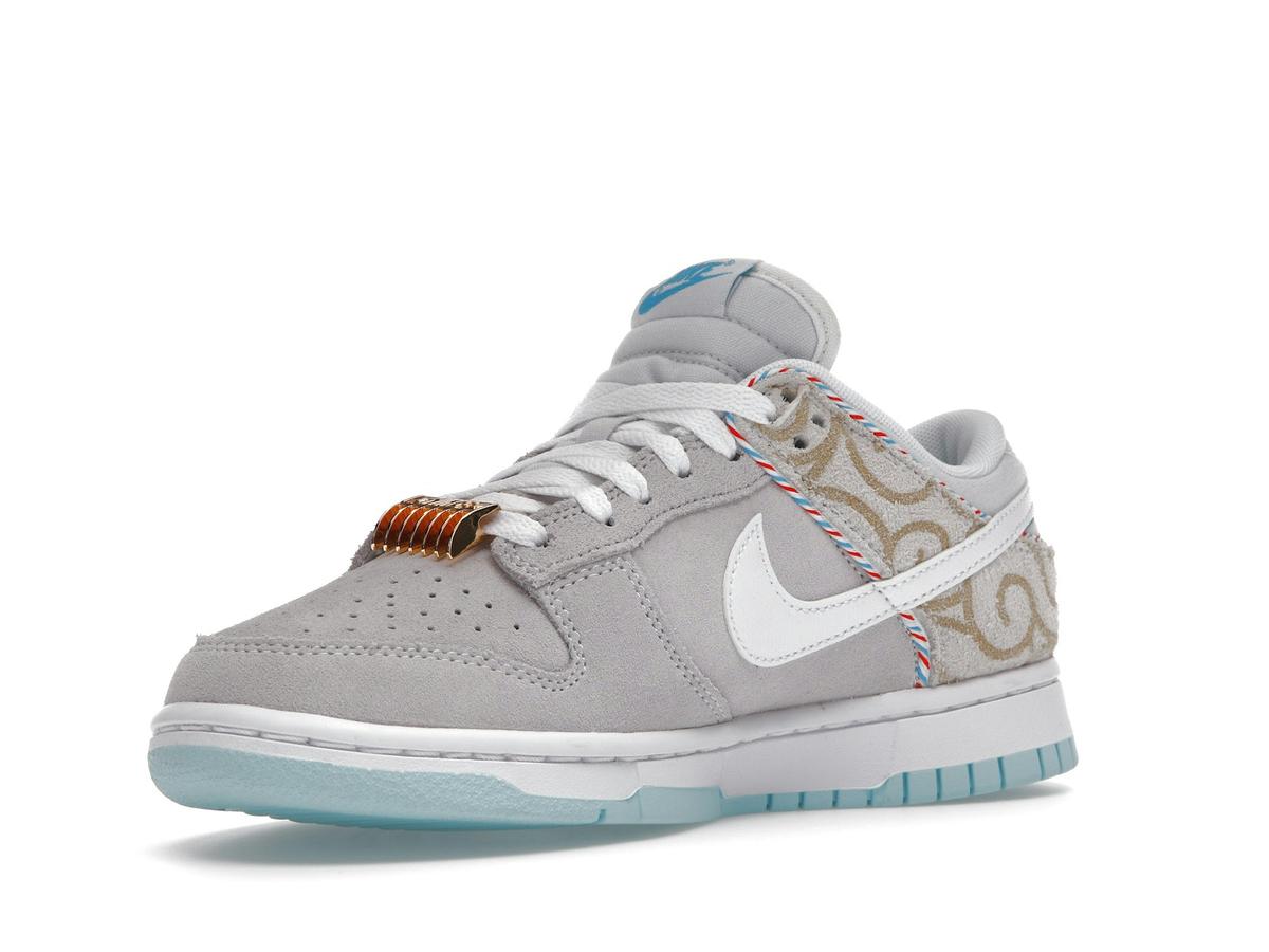 Nike Dunk Low SE Barber Shop Grey DH7614-500 - savito