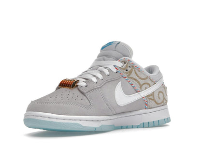 Nike Dunk Low SE Barber Shop Grey DH7614-500 - savito
