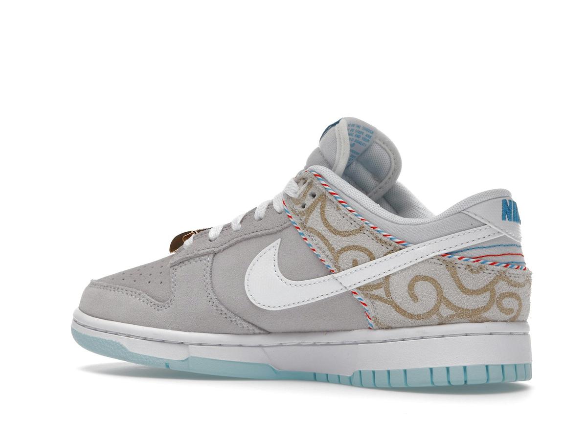 Nike Dunk Low SE Barber Shop Grey DH7614-500 - savito