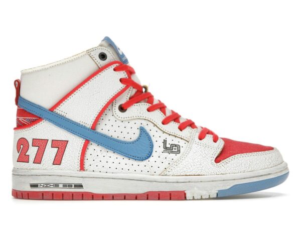 Nike SB Dunk High Pro Ishod Wair x Magnus Walker Sail University Blue Red DH7683-100 - savito