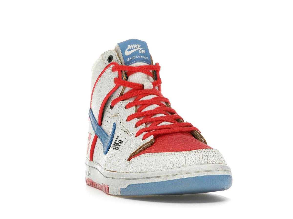 Nike SB Dunk High Pro Ishod Wair x Magnus Walker Sail University Blue Red DH7683-100 - savito