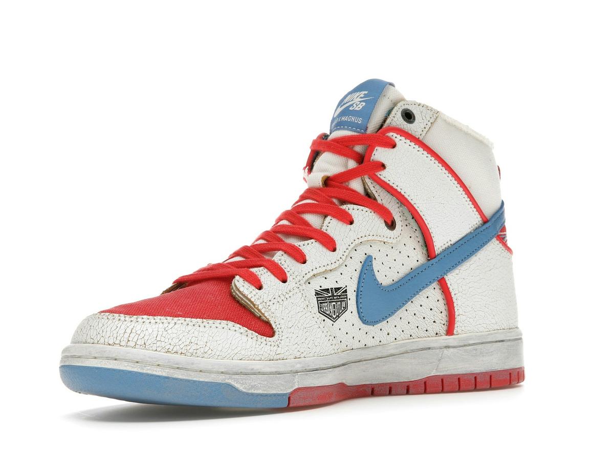 Nike SB Dunk High Pro Ishod Wair x Magnus Walker Sail University Blue Red DH7683-100 - savito