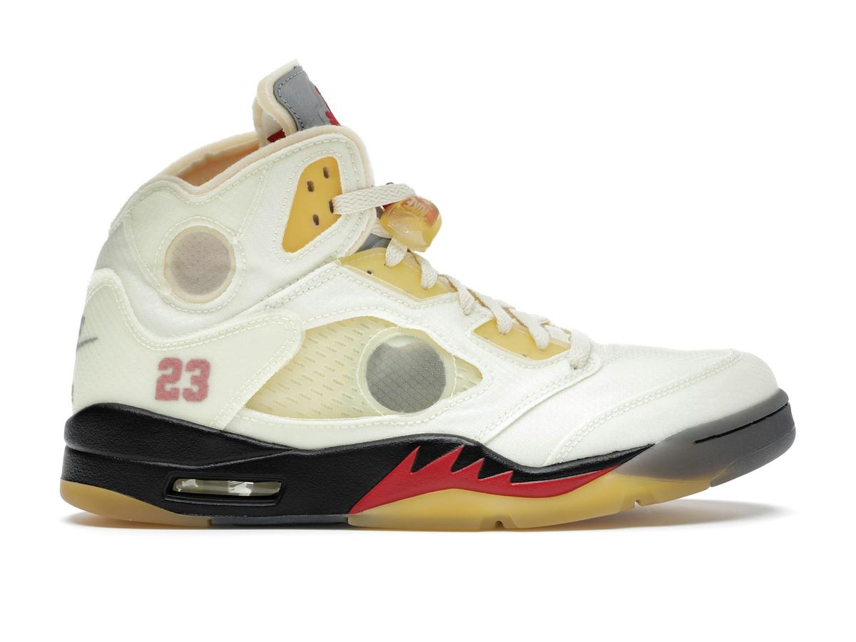 Jordan 5 Retro Off-White Sail DH8565-100 - savito