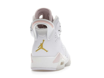 Jordan 6 Retro Gold Hoops Women's White DH9696-100 - savito