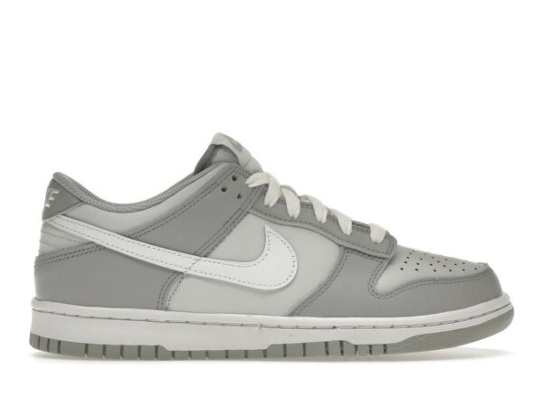 Nike Dunk Low Two-Toned Grey Pure Platinum White Wolf Grey (GS) DH9765-001 - savito