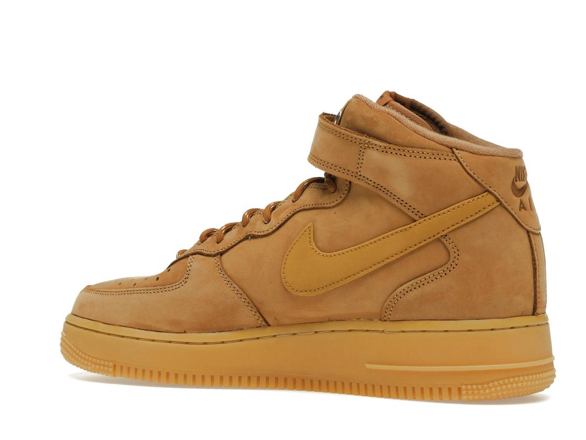 Nike Air Force 1 Mid '07 Flax Sneakers DJ9158-200 - savito