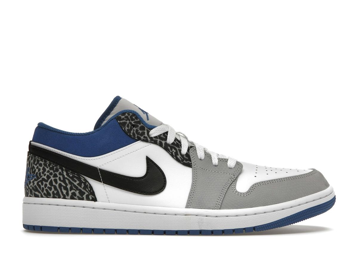 Jordan 1 Low SE True Blue White Grey Black DM1199-140 - savito