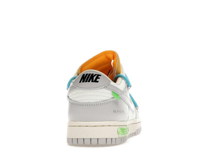 Nike Dunk Low Off-White Lot 2 DM1602-115 Sail Neutral Grey Blue Fury - savito