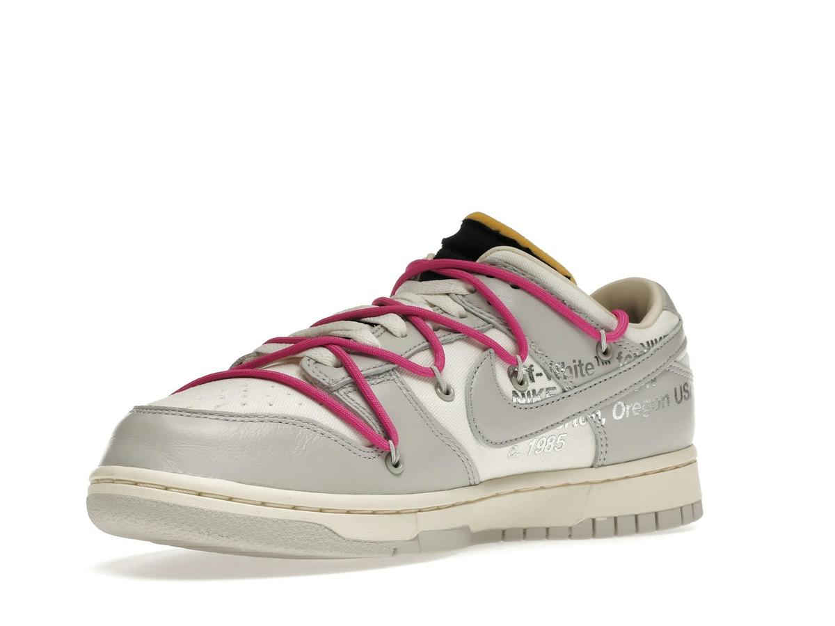 Nike Dunk Low Off-White Lot 30 DM1602-122 Sail Neutral Grey - savito