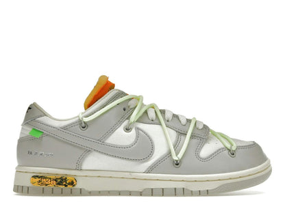 Nike Dunk Low Off-White Lot 43 DM1602-128 Sail Neutral Grey Barely Volt - savito