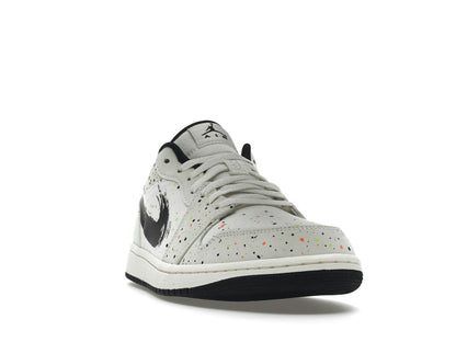 Jordan 1 Low Brushstroke DM3528-100 Natural Black Multi - savito