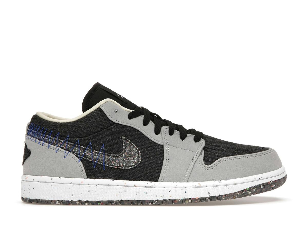 Air Jordan 1 Low SE Crater Black Grey DM4657-001 - savito