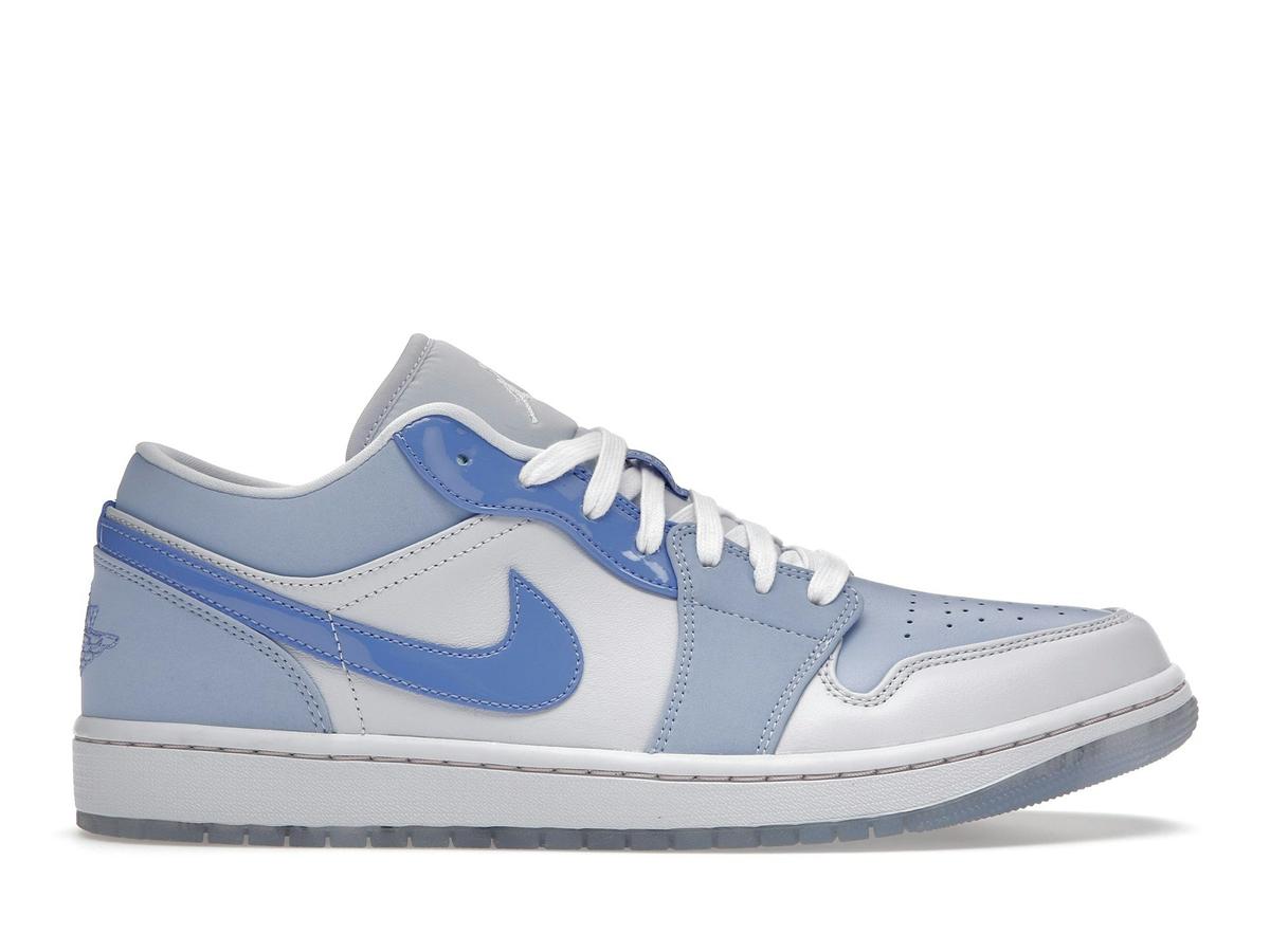Jordan 1 Low SE Mighty Swooshers DM5442-040 Blue Ghost White - savito