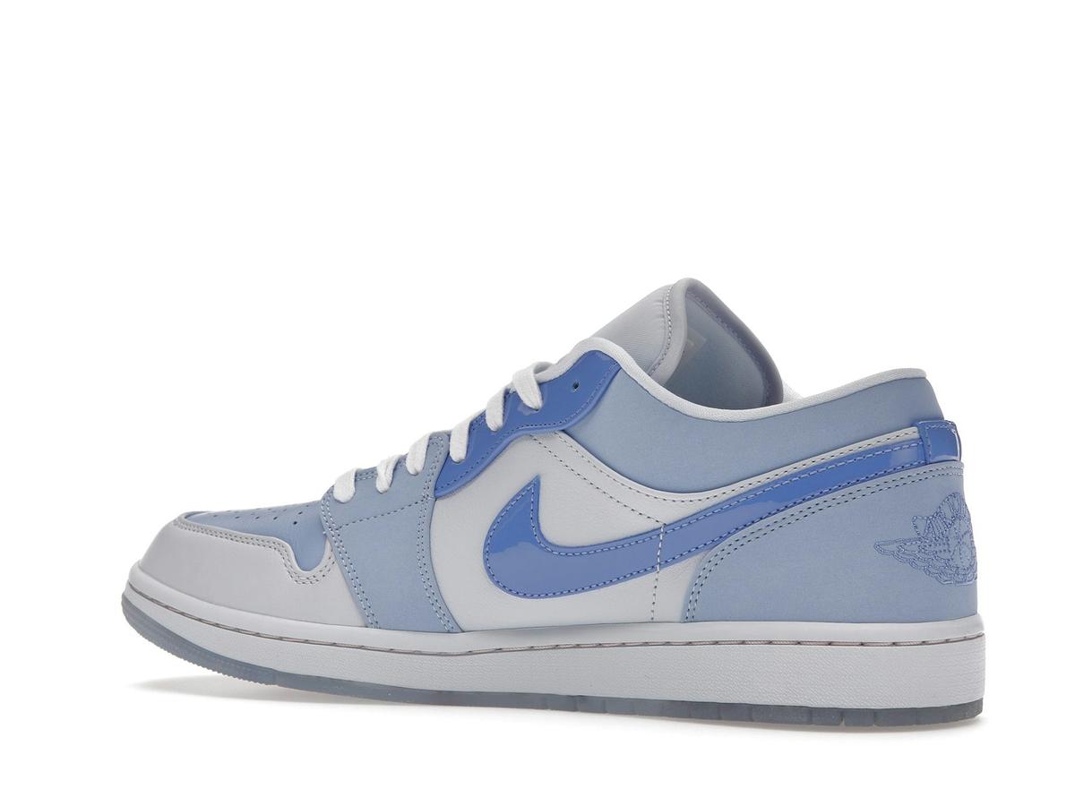 Jordan 1 Low SE Mighty Swooshers DM5442-040 Blue Ghost White - savito