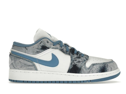 Jordan 1 Low Washed Denim GS DM8947-100 - savito