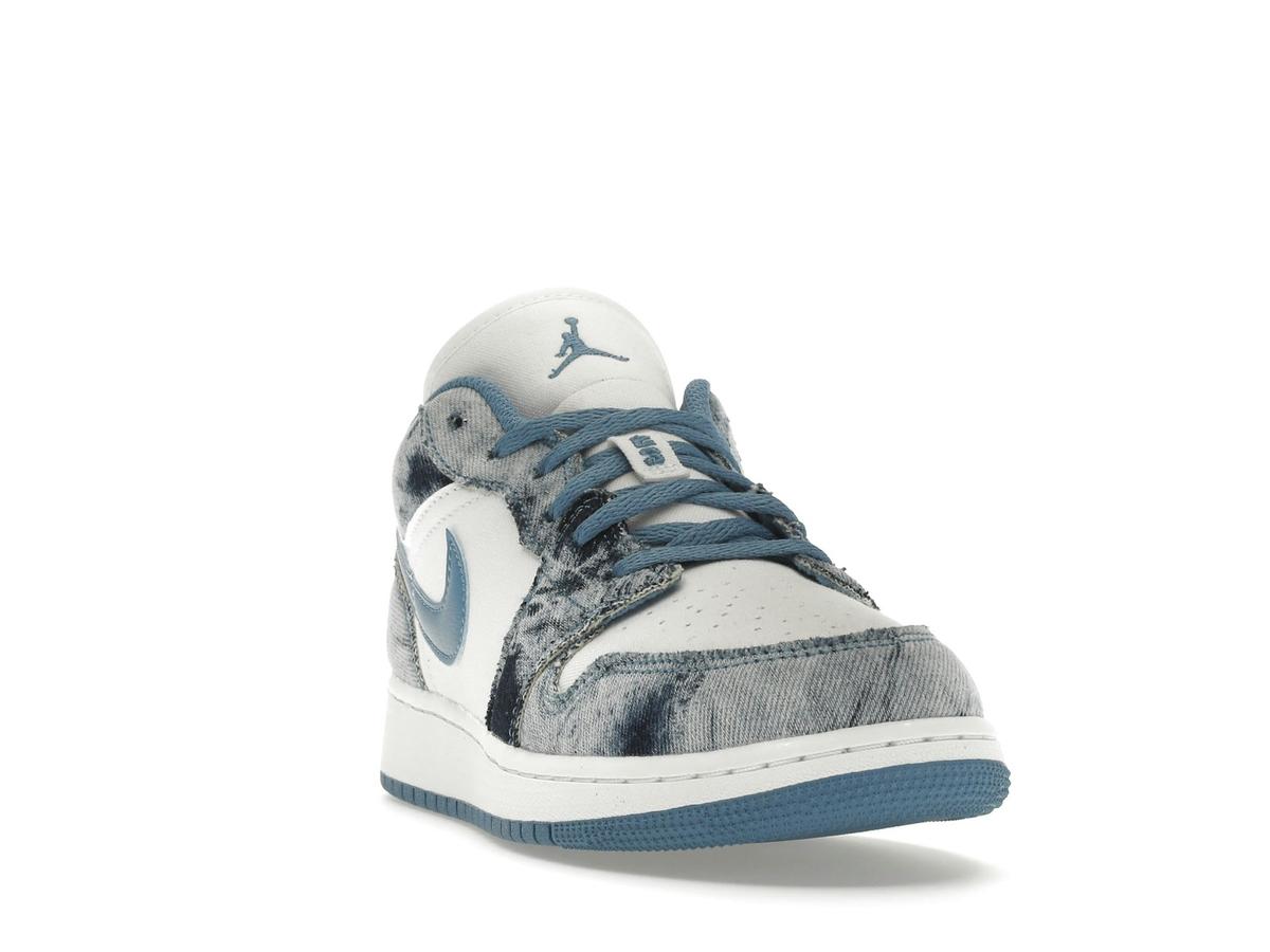 Jordan 1 Low Washed Denim GS DM8947-100 - savito