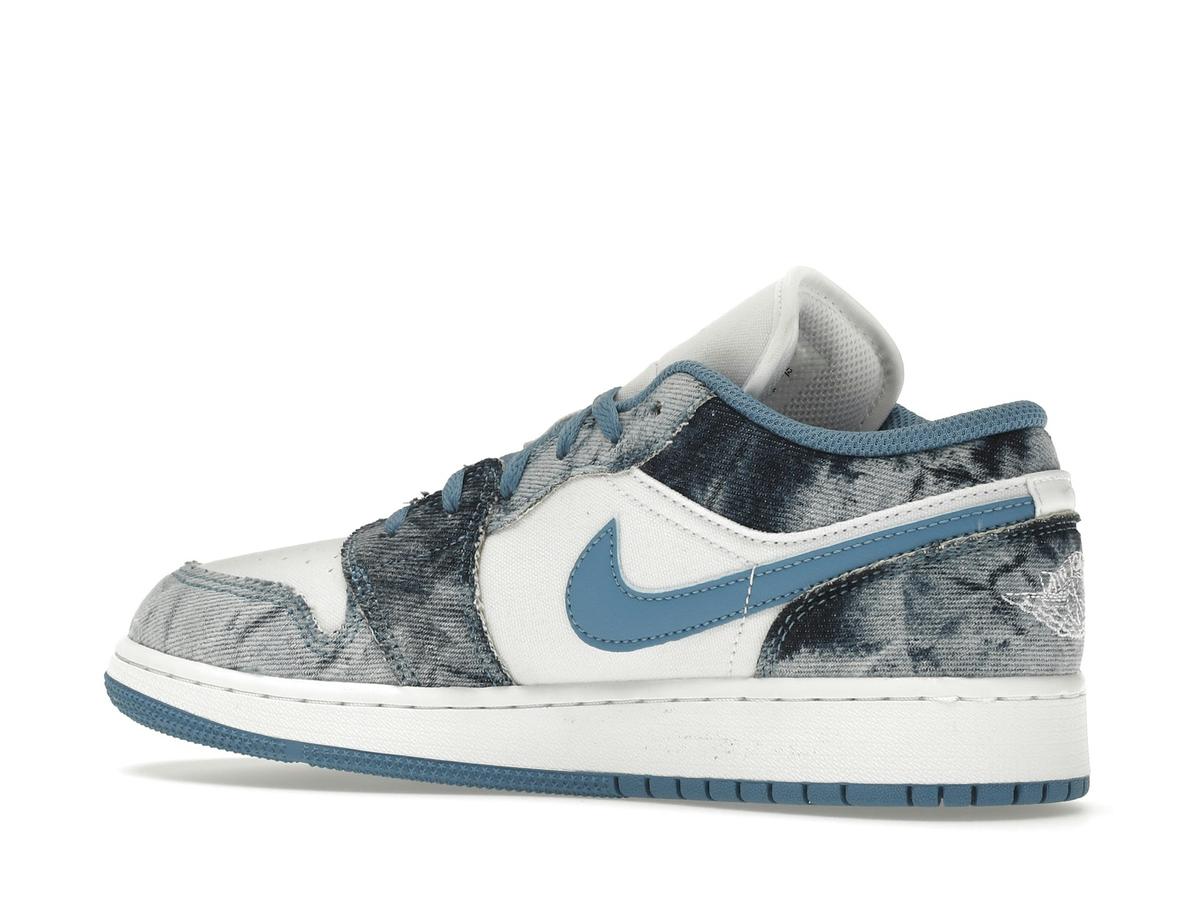 Jordan 1 Low Washed Denim GS DM8947-100 - savito