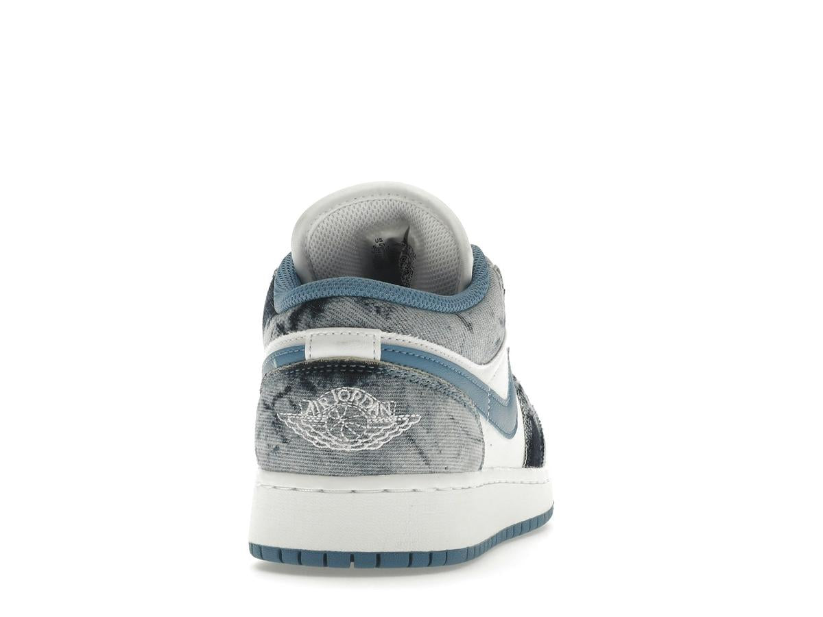 Jordan 1 Low Washed Denim GS DM8947-100 - savito