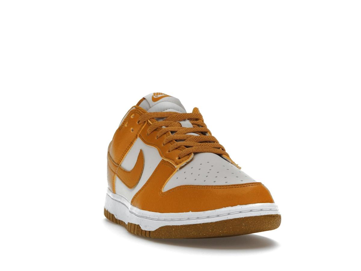 Nike Women's Dunk Low Next Nature Phantom Gold Suede DN1431-001 - savito