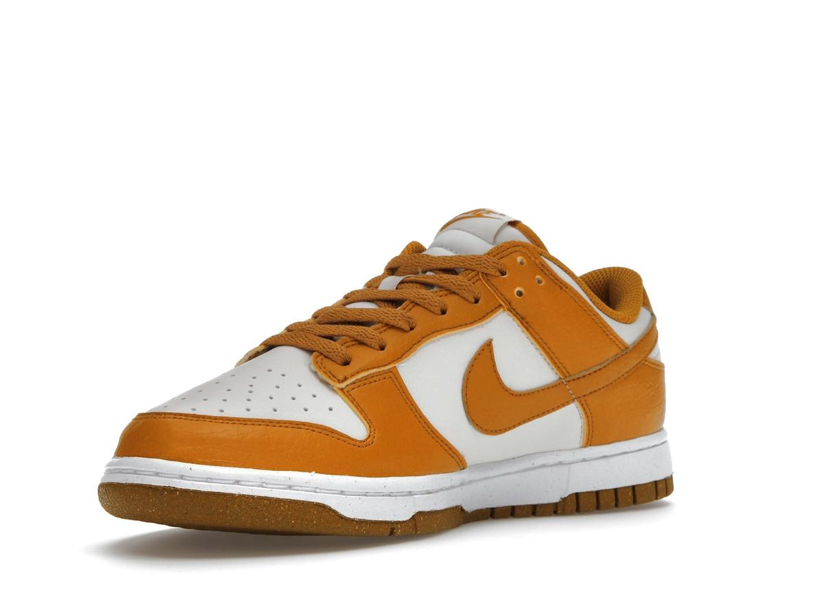 Nike Women's Dunk Low Next Nature Phantom Gold Suede DN1431-001 - savito