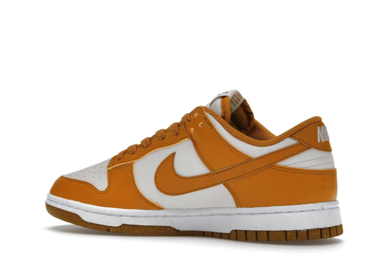 Nike Women's Dunk Low Next Nature Phantom Gold Suede DN1431-001 - savito