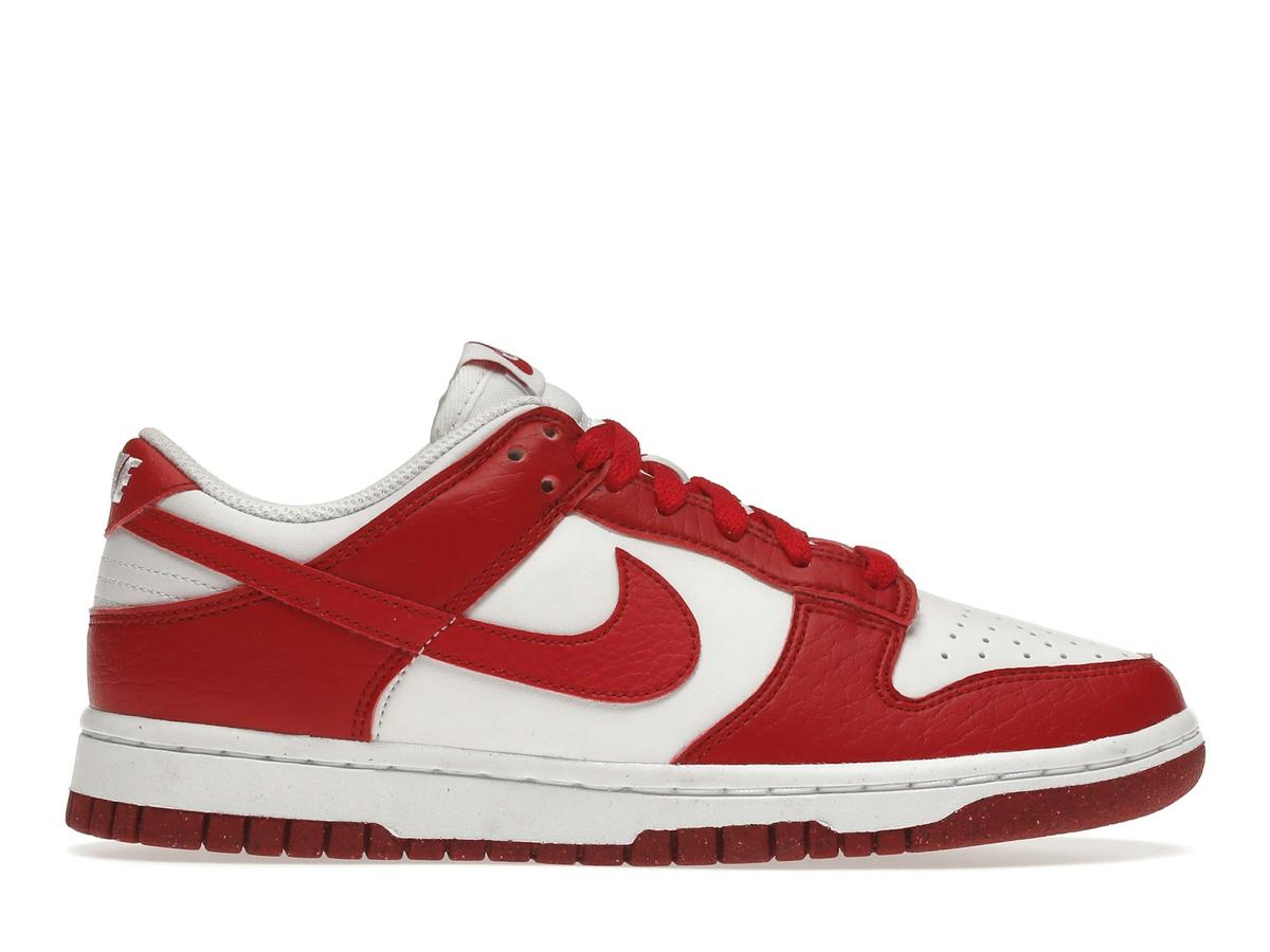 Nike Dunk Low Next Nature White Gym Red Women's DN1431-101 - savito