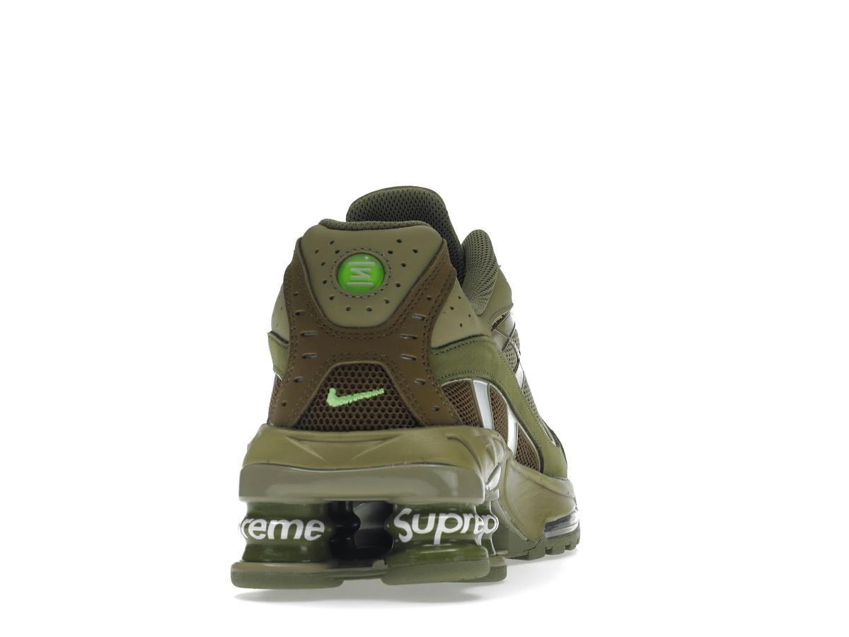 Nike Shox Ride 2 SP Supreme Neutral Olive Electric Green DN1615-200 - savito