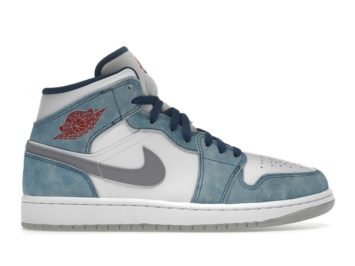 Jordan 1 Mid French Blue Fire Red DN3706-401 - savito