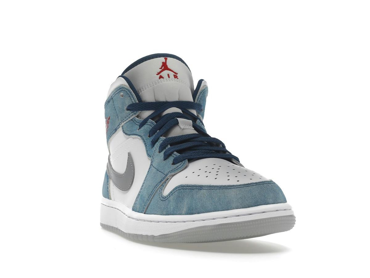 Jordan 1 Mid French Blue Fire Red DN3706-401 - savito